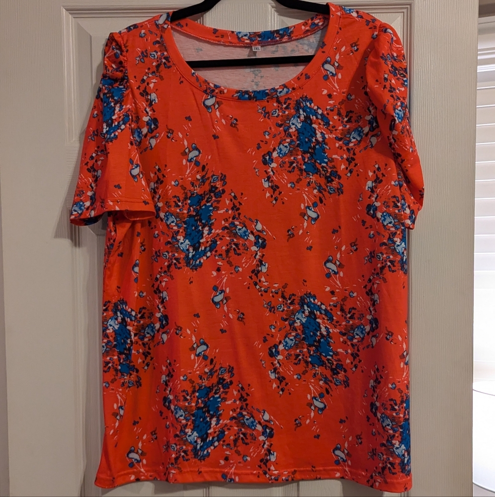 Amazon Puff Sleeve Tee size 2xl